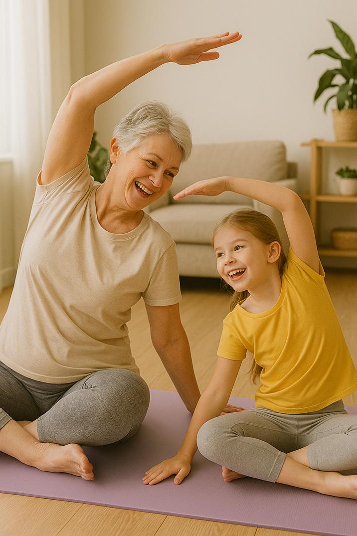 yoga - grandchild